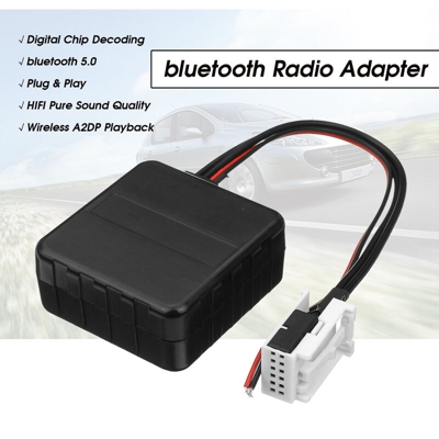 Cavo adattatore bluetooth AUX per Citroen C2 2005 C5 RD45 per Peugeot 307