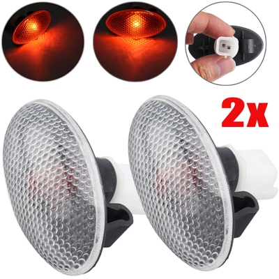 2x 12V 55W Luce di posizione laterale per Peugeot 206407607 632574