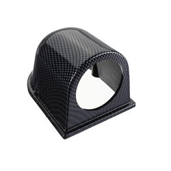 Scheda del pannello del manometro del supporto del supporto del manometro in fibra di carbonio per auto da 52 mm 2 `` en oferta