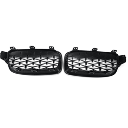 Griglia cromata con griglia diamantata per BMW Serie 3 F30 F31 F35 F80 Berlina Touring Estate 11-19 precio