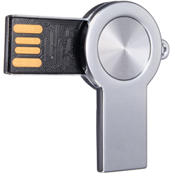 16 GB / 14800 M CHIAVE USB 2.0 Metallo argentato Memoria Flash Lettura 15 M Scrittura 6 M. en oferta