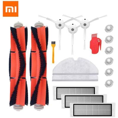 Insma - 18PCS Ricambi per aspirapolvere Filtro spazzola laterale Pr Xiaomi Mi Robot Roborock S50 S51