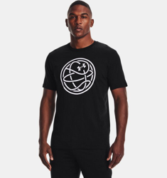 T-shirt UA Hoops Logo da uomo características