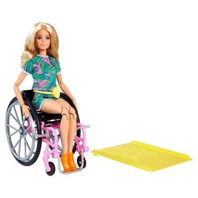 F. P. (blond) mit Rollstuhl GRB93 - Barbie