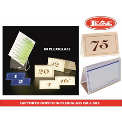 Bighouse It - SUPPORTO DOPPIO IN PLEXIGLASS CM.8,5X5 características