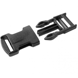 Connex - Fibbia A Scatto In Nylon Nero Per Cinghie - 40 Mm. precio