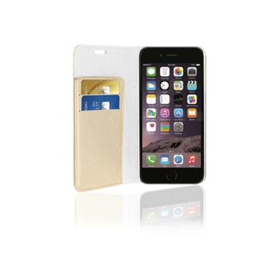 Phonix Custodia a Libro in Ecopelle per iPhone 7 - Oro - Apple