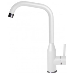 Miscelatore Monocomando con canna girevole Dora 19x36 cm Keratek Plus White Bianco Assoluto 96 precio