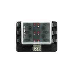 Scatola 6 Portafusibili Tremstandard Lamellari Con Spie Led precio