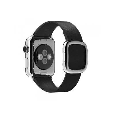 MJY92ZM/A accessorio per smartwatch Band Nero Pelle - Apple
