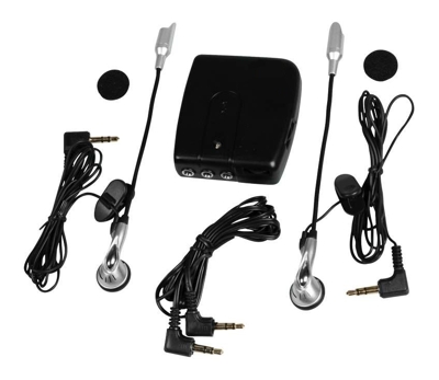 Planet Shop - Interfono Moto Scooter Auricolare Guidatore Passeggero Audio Casco