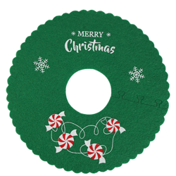 Tavolo da pranzo Gonna albero di Natale Addobbi natalizi 217 verde en oferta