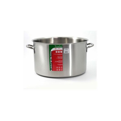 Casseruola alta per induzione con 2 manici in acciaio inox Diametro 45 cm en oferta