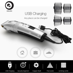 Tagliacapelli Digoo con Display Cordless Lama in Ceramica Ricaricabile USB precio