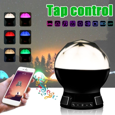 Altoparlante Altoparlante Bluetooth Musica Lampada portatile Proiettore Stella Cambio colore USB