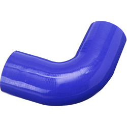 Gomito per tubo flessibile in silicone automatico da 90 gradi 150 mm in gomma blu precio