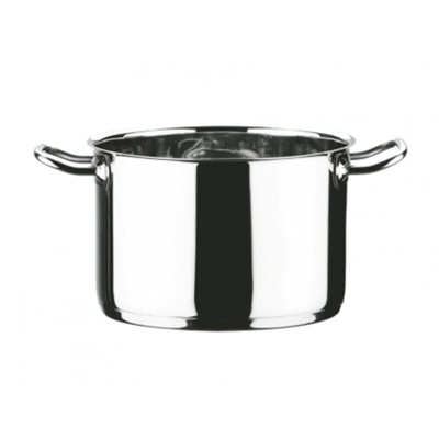 PENTOLA POT DAILY ALTA INOX 1810 28CM ADATTA PER LA COTTURA AD INDUZIONE - Abert