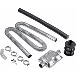 Silenziatore di scarico da 24 mm + filtro da 25 mm + tubo di scarico da 24 mm Per riscaldatore diesel Eberspacher en oferta