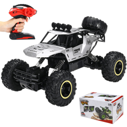Auto telecomandata ad alta velocità RC Car 4WD 2.4Ghz 1:12 Fast Racing Drift Buggy per regalo per bambini Argento características