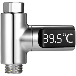 Misuratore della temperatura dell'acqua della doccia a LED per il bambino Controllo visivo Sensore di temperatura del bagno precio
