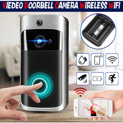 Videocitofono WiFi Videocamera 720P Videocamera HD App di movimento audio bidirezionale in tempo reale per iOS / Android / iPad