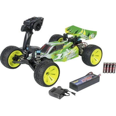 Carson Modellsport Street Rebel X10 Brushed 1:10 Automodello Elettrica Buggy Trazione posteriore 100% RtR 2,4 GHz incl.