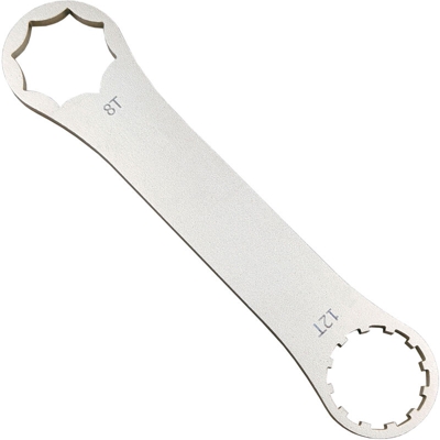 Chiave forcella per bicicletta strumento di smontaggio coperchio forcella anteriore mountain bike BT050A (adatto per forcella Santuo / RST)