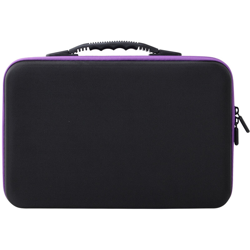 80 griglie indipendenti diamante pittura diamante sacchetto di immagazzinaggio bottiglia viola (senza borsa degli attrezzi) precio