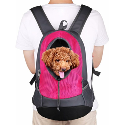 Trasportino per zaino per cani di piccola taglia per cani di piccola taglia (8 kg max) Borsa da viaggio per animali domestici Anteriore posteriore características