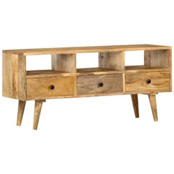 Mobile Porta Tv 110x36x50 Cm In Legno Massello Di Mango precio
