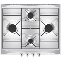Piano Cottura S264X2 a Gas 4 Fuochi Gas Colore Acciaio Inox en oferta