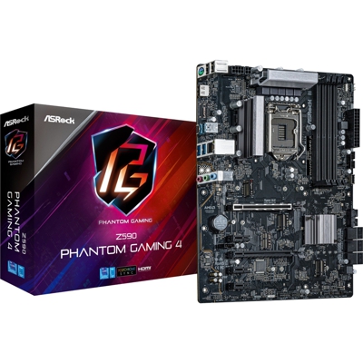 Z590 Phantom Gaming 4 Intel Z590 LGA 1200 ATX, Scheda madre
