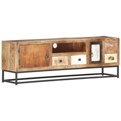 Mobile Porta Tv 120x30x40 Cm In Legno Massello Di Recupero precio