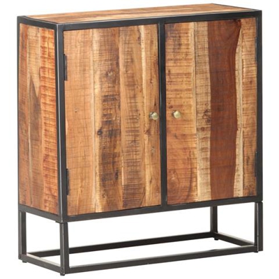 Credenza 70x30x75 Cm In Legno Grezzo Di Acacia