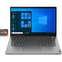 ThinkBook 14 G2 DDR4-SDRAM Computer portatile 35,6 cm (14") 1920 x 1080 Pixel AMD Ryzen 7 16 GB 512 GB SSD Wi-Fi 6 (802.11ax) Windows 10 Pro Grigio, Notebook en oferta