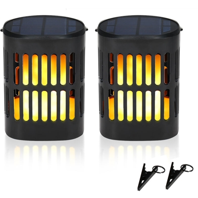 Fiamma solare USB 96LED senza presa di terra 2PCS