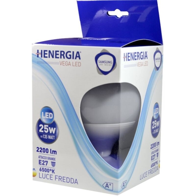 Henergia - VEGA GLOBO G120 25W 6500K