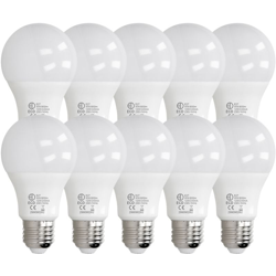 ECD Germany 10 x Lampadina LED E27 12W - Angolo di Emissione 270 ?- 800 lumen - Bianco Caldo 3000K 220-240 V - Illuminazione Lampada Lampadine precio