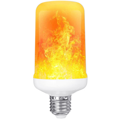 Insma - Lampadina Fiamma LED 5W E27 4 modalità Giallo en oferta