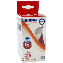 Henergia - VEGA SFERA G45 8W 3000K precio