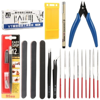 Modellismo fai da te Strumenti di base Craft Hobby Car Building Model Kit Rettifica PER GUNDAM LAVENTE