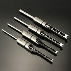 Set di scalpelli per mortasare DANIU 6,35 / 7,94 / 9,5 / 12,7 mm per punta per trapano a foro quadrato per la lavorazione del legno 1/2 '3/8' 5/16 características