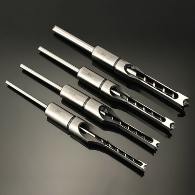 Set di scalpelli per mortasare DANIU 6,35 / 7,94 / 9,5 / 12,7 mm per punta per trapano a foro quadrato per la lavorazione del legno 1/2 '3/8' 5/16