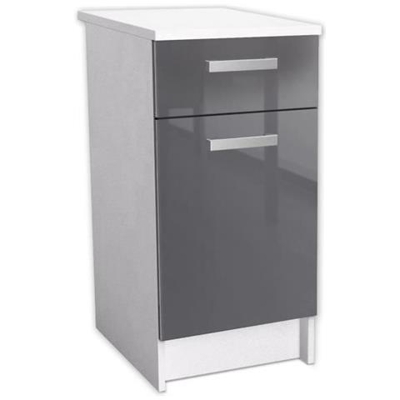 Cassone Da Cucina 40 Cm - Grigio
