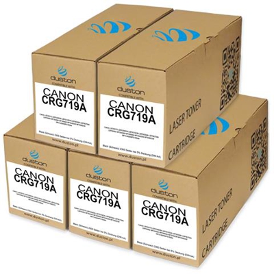5x Crg719a, 3479b002 Toner Negro Compatible Con Canon Lbp251dw 252dw 253x 6300dn 6310dn 6650dn 6670dn 6680x 411dw 416dw 418x 419x 5840dn 5880dn 5940dn 5980dw 6140dn 6180dw
