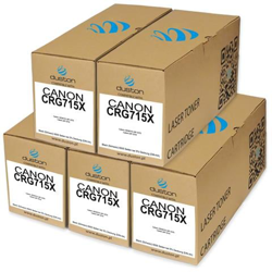 5x Crg715x Toner Negro Compatible Con Canon Lbp3310 Lbp3370 en oferta