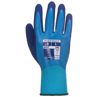 Guanti impermeabili grip liquid pro, misura 8 - Portwest