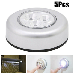 5pcs 3LED luce notturna creativa camera da letto comodino armadio riflettore senza batteria características