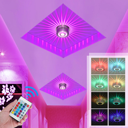 Moderna lampada da soffitto a LED da 3W con applique da parete, lampada da parete bianca calda en oferta