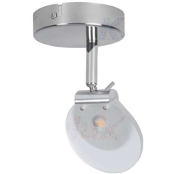 faretto parete led sottile 1 luce 220-240 volt 6 watt CE IP20 bianco caldo cromo interno orientabile kan 24440 características